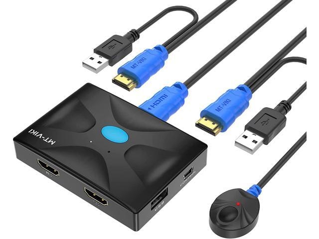 MT-VIKI 2-Port 4K HDMI KVM Switch: $41.54 MT-VIKI 2-Port 4K HDMI KVM Switch: $41.54