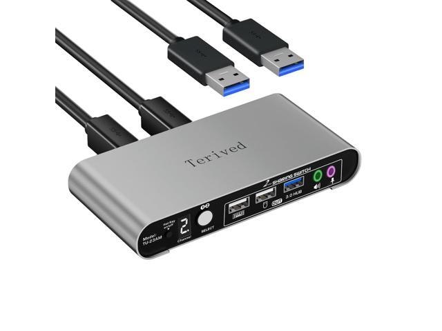 Terived 2-Computer USB Switch Selector: $25.22 Terived 2-Computer USB Switch Selector: $25.22