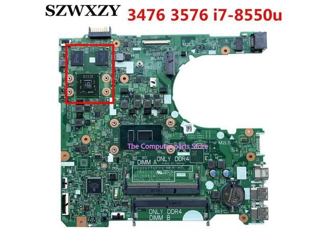 Dell Inspiron 15 3576 Laptop Motherboard with Intel Core i7-8550U and 2GB GPU: $299.13 Dell Inspiron 15 3576 Laptop Motherboard with Intel Core i7-8550U and 2GB GPU: $299.13