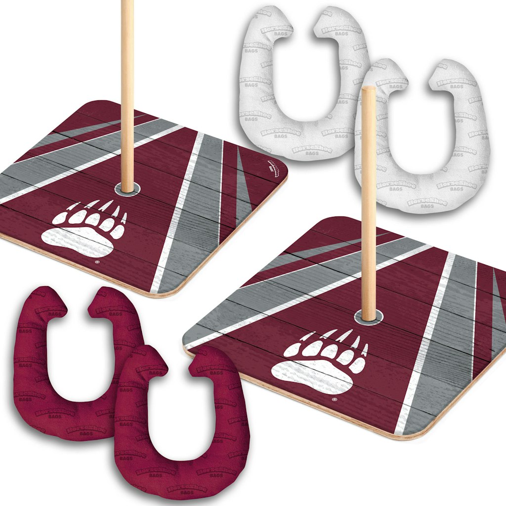 Montana Grizzlies Horseshoe Bag Toss Game: $79.99 Montana Grizzlies Horseshoe Bag Toss Game: $79.99