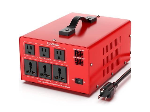 6,000W Heavy Duty Voltage Converter Transformer: $239.99 6,000W Heavy Duty Voltage Converter Transformer: $239.99