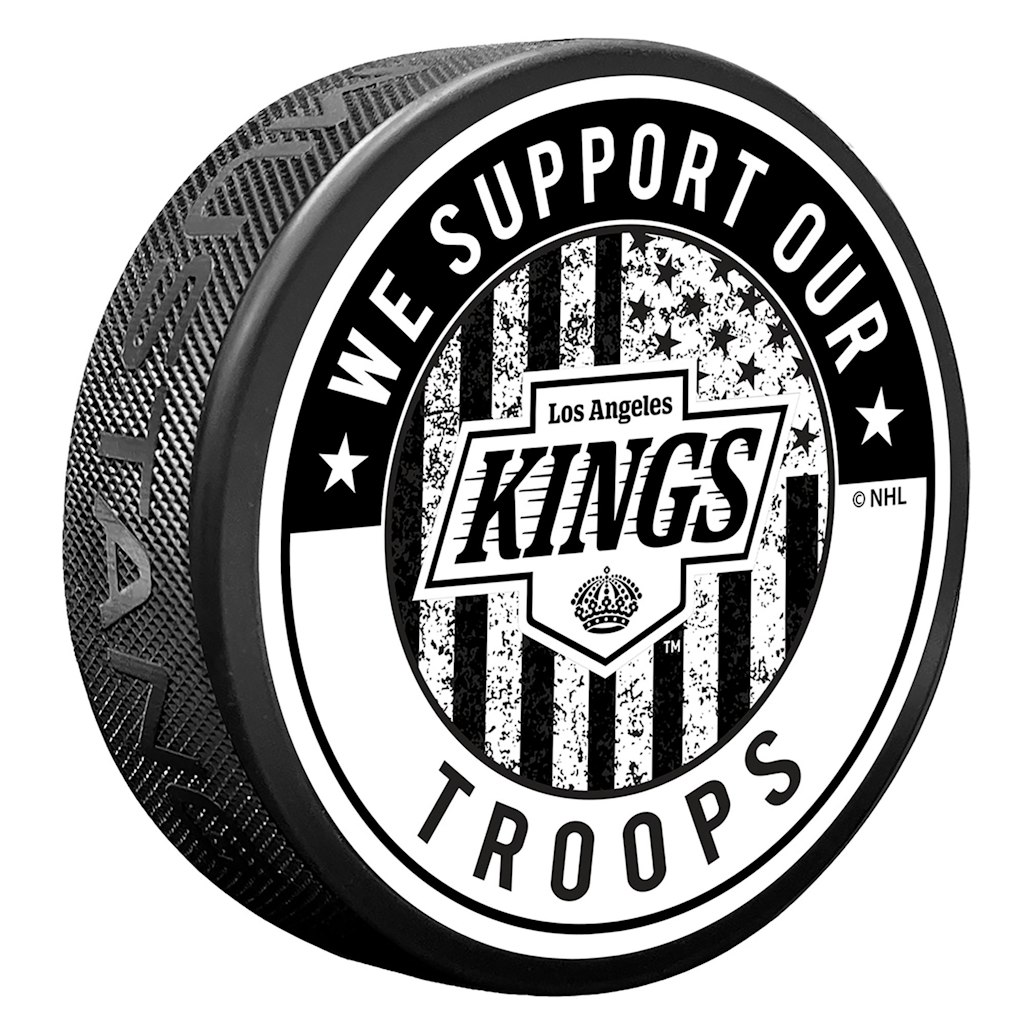 Los Angeles Kings Military Appreciation Puck: $24.99 Los Angeles Kings Military Appreciation Puck: $24.99