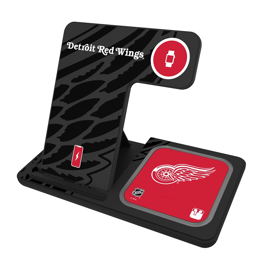 Keyscaper Detroit Red Wings 3-in-1 Wireless Charger: $64.99 Keyscaper Detroit Red Wings 3-in-1 Wireless Charger: $64.99