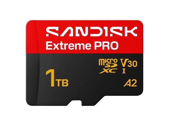 SanDisk 1TB Extreme PRO microSDXC UHS-I Memory Card w/ Adapter: $379.99 SanDisk 1TB Extreme PRO microSDXC UHS-I Memory Card w/ Adapter: $379.99