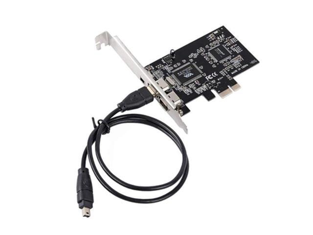 PCI-E to 1394a Expansion Card with 1-Meter Cable: $65 PCI-E to 1394a Expansion Card with 1-Meter Cable: $65