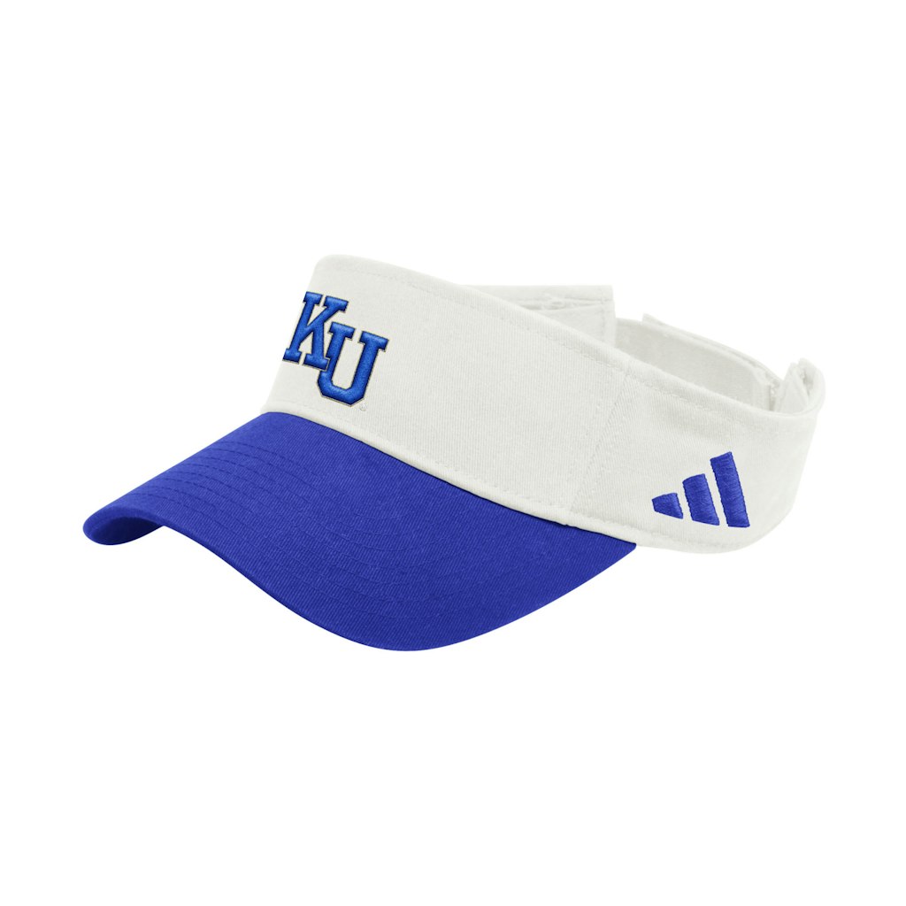 Adidas Kansas Jayhawks Adjustable Visor: $19.99