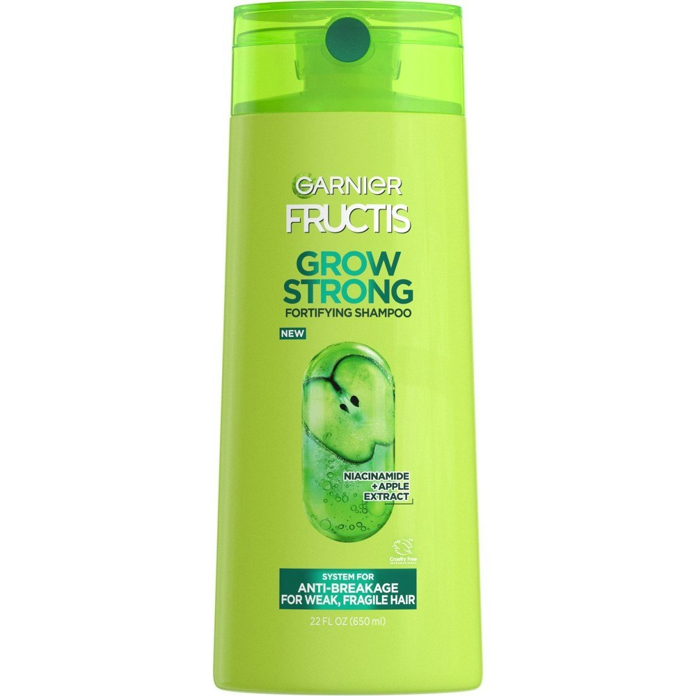 Garnier Fructis Grow Strong Apple Extract and Ceramide Shampoo 22-fl oz: $6.49