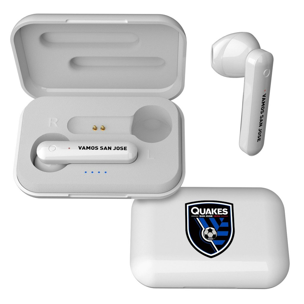 San Jose Earthquakes Wireless Earbuds: $44.99 San Jose Earthquakes Wireless Earbuds: $44.99