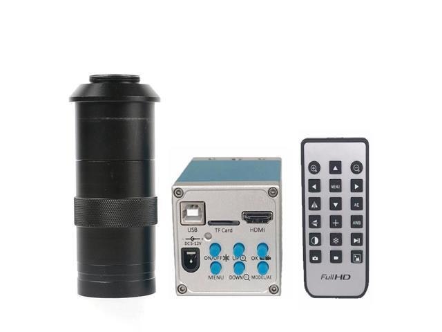 1080p 16MP HDMI USB Industrial Video Microscope Camera with 100x C-Mount Lens: $190.44 1080p 16MP HDMI USB Industrial Video Microscope Camera with 100x C-Mount Lens: $190.44