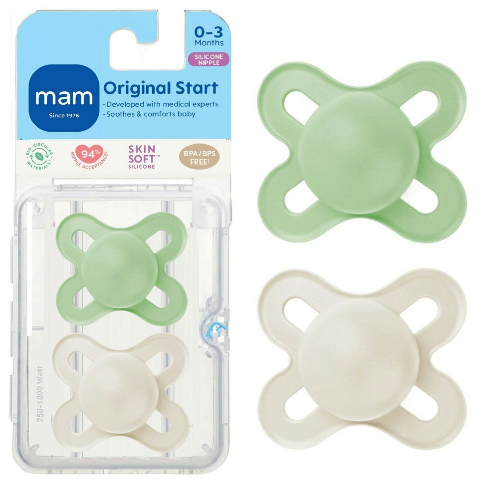 MAM Matte Start Pacifier 2-Pack: $6.19