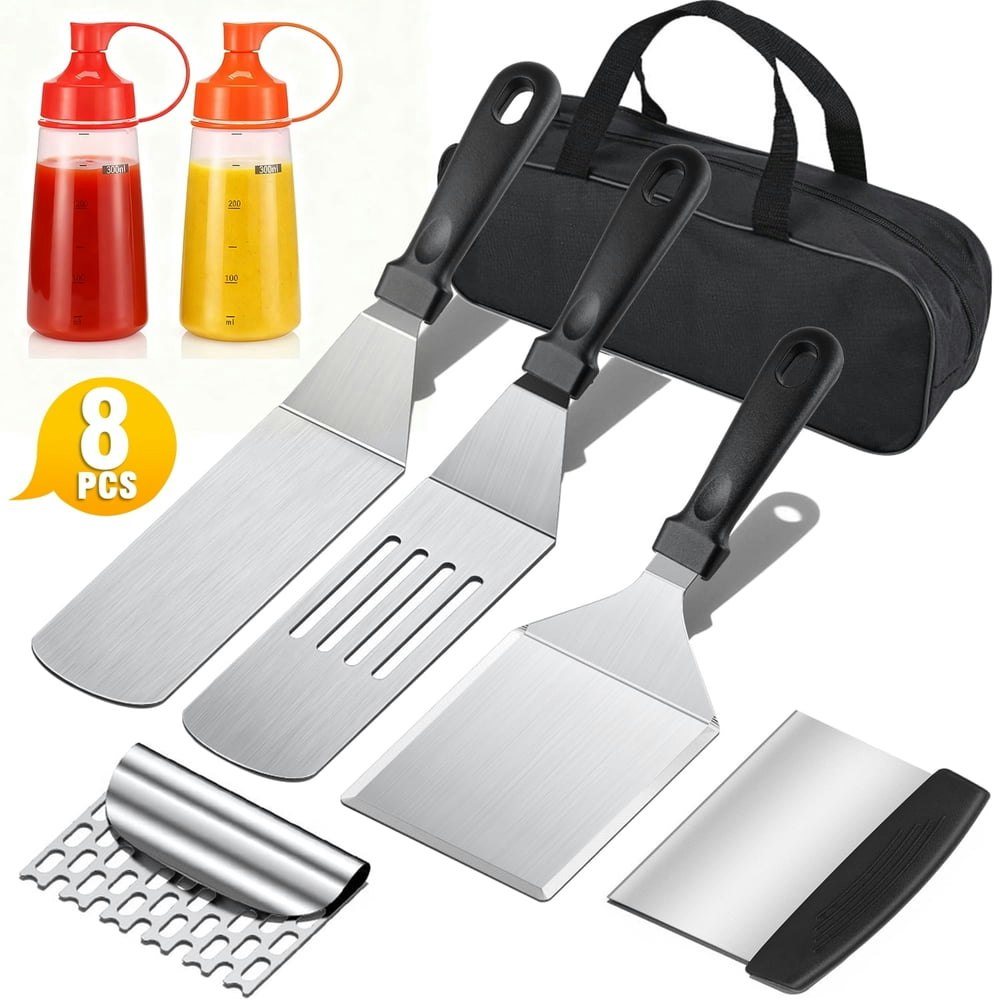 Mibote 8-Piece Griddle Accessories Kit: $16.99 Mibote 8-Piece Griddle Accessories Kit: $16.99