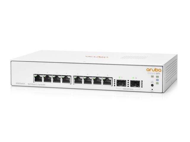 HPE Instant On 1930 8-Port Gigabit 2-Port SFP Switch: $144.99