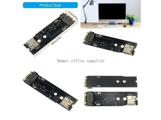 M.2 B & M 2280 to B Networking Module Adapter: $20.33