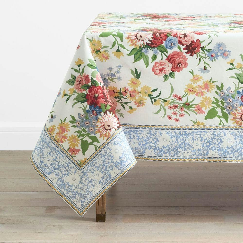 Company Cotton Nature's Bouquet 70" x 120" Tablecloth: $97 Company Cotton Nature's Bouquet 70" x 120" Tablecloth: $97