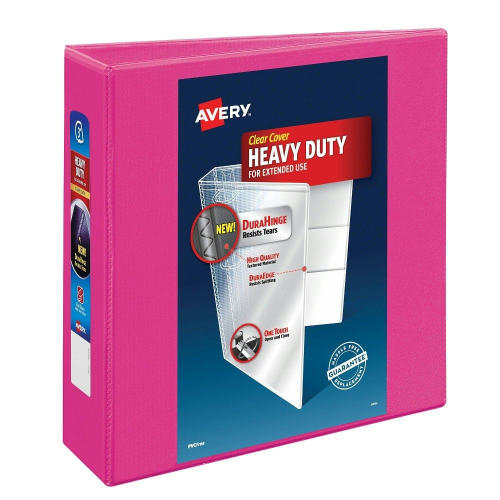 Avery 3-inch Ring Binder 670-Sheet Capacity: $12.99