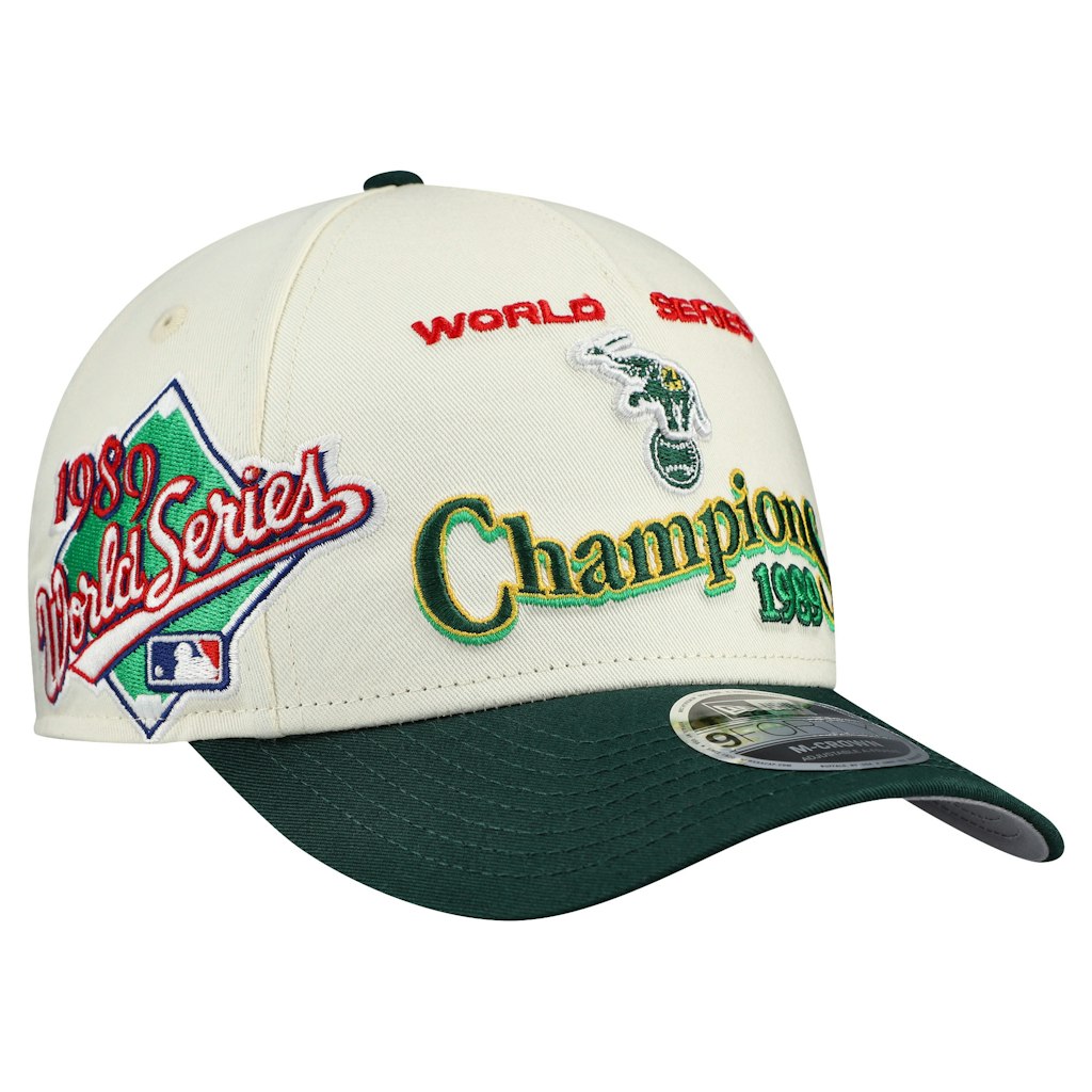 New Era Oakland Athletics World Series 9FORTY M-Crown A-Frame Adjustable Hat: $34.99