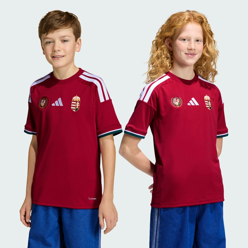 Hungary 26 Home Kids Jersey: $40