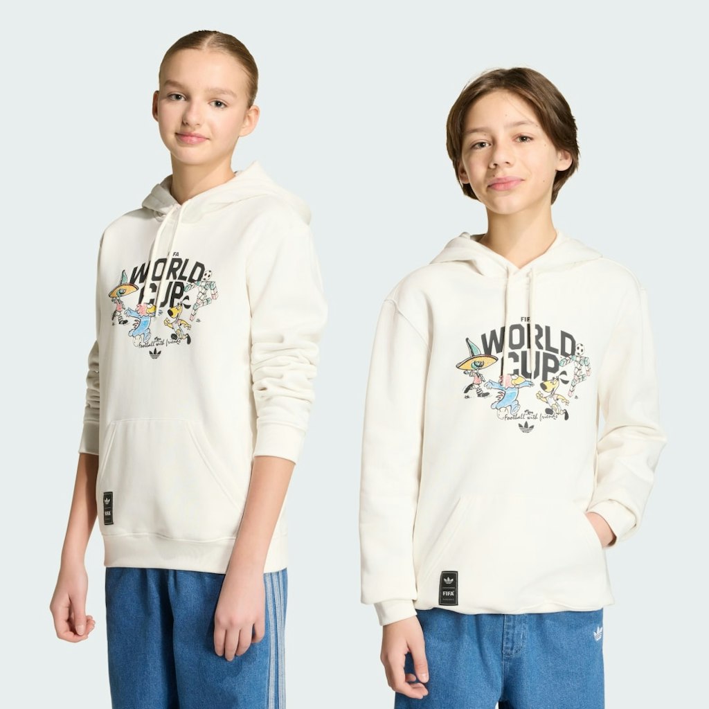 FIFA World Cup 26 Mascot Kids Sweatshirt: $70 FIFA World Cup 26 Mascot Kids Sweatshirt: $70