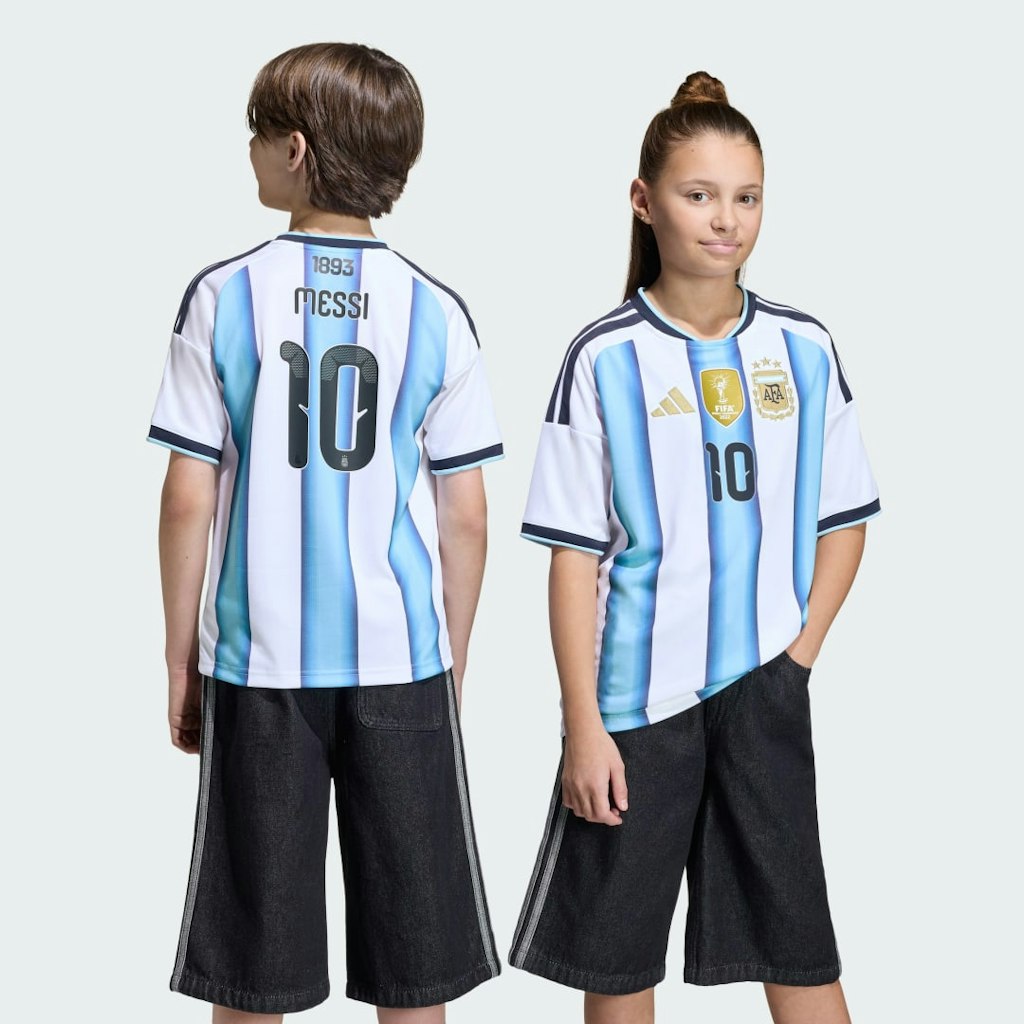 Argentina 2026 Home Messi Kids Jersey: $110
