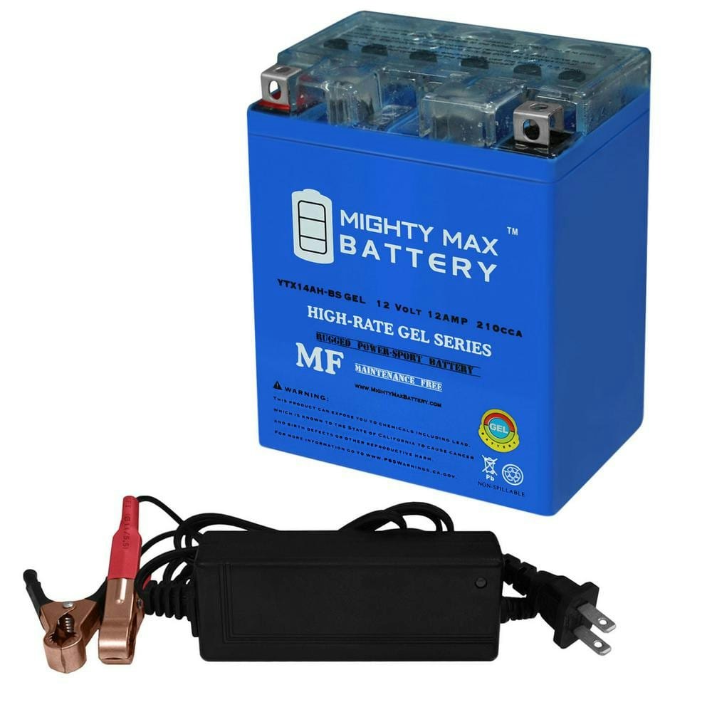 YTX14AH GEL Battery and 12V 2A Charger for Yamaha 350 Wolverine: $74.99 YTX14AH GEL Battery and 12V 2A Charger for Yamaha 350 Wolverine: $74.99