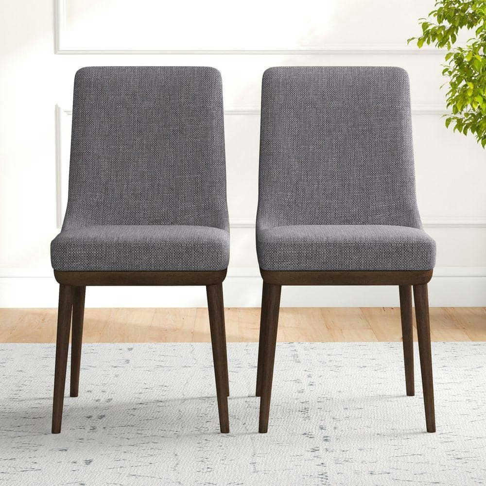 Grayson Mid-Century Modern Fabric Dining Chair 2-Pack: $446 Grayson Mid-Century Modern Fabric Dining Chair 2-Pack: $446
