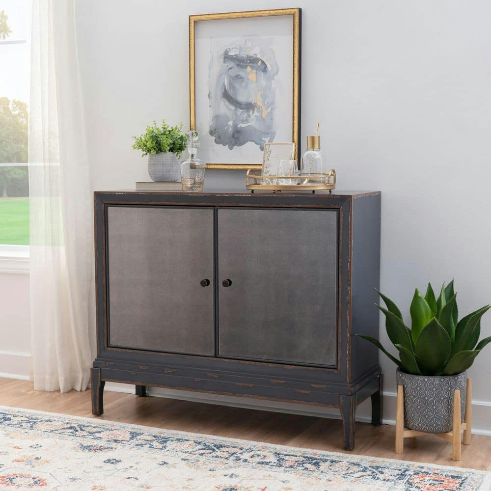 Coast to Coast Braxton Blue 46-Inch Accent Bar Cabinet: $749 Coast to Coast Braxton Blue 46-Inch Accent Bar Cabinet: $749