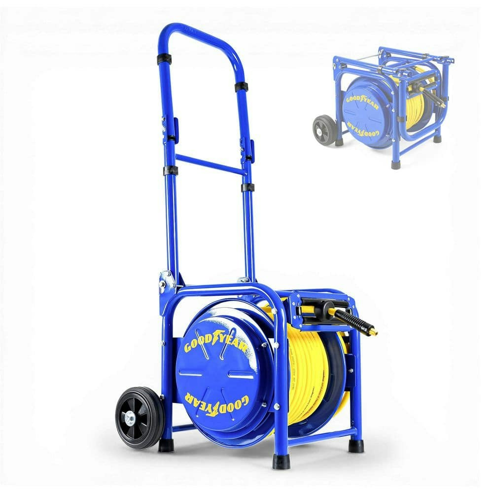 3/8-inch x 100-foot Hybrid Polymer Air Hose Reel: $349.99