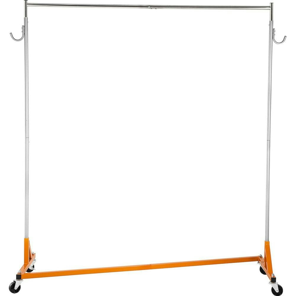 Adjustable Z-Base Rolling Garment Rack: $85.99