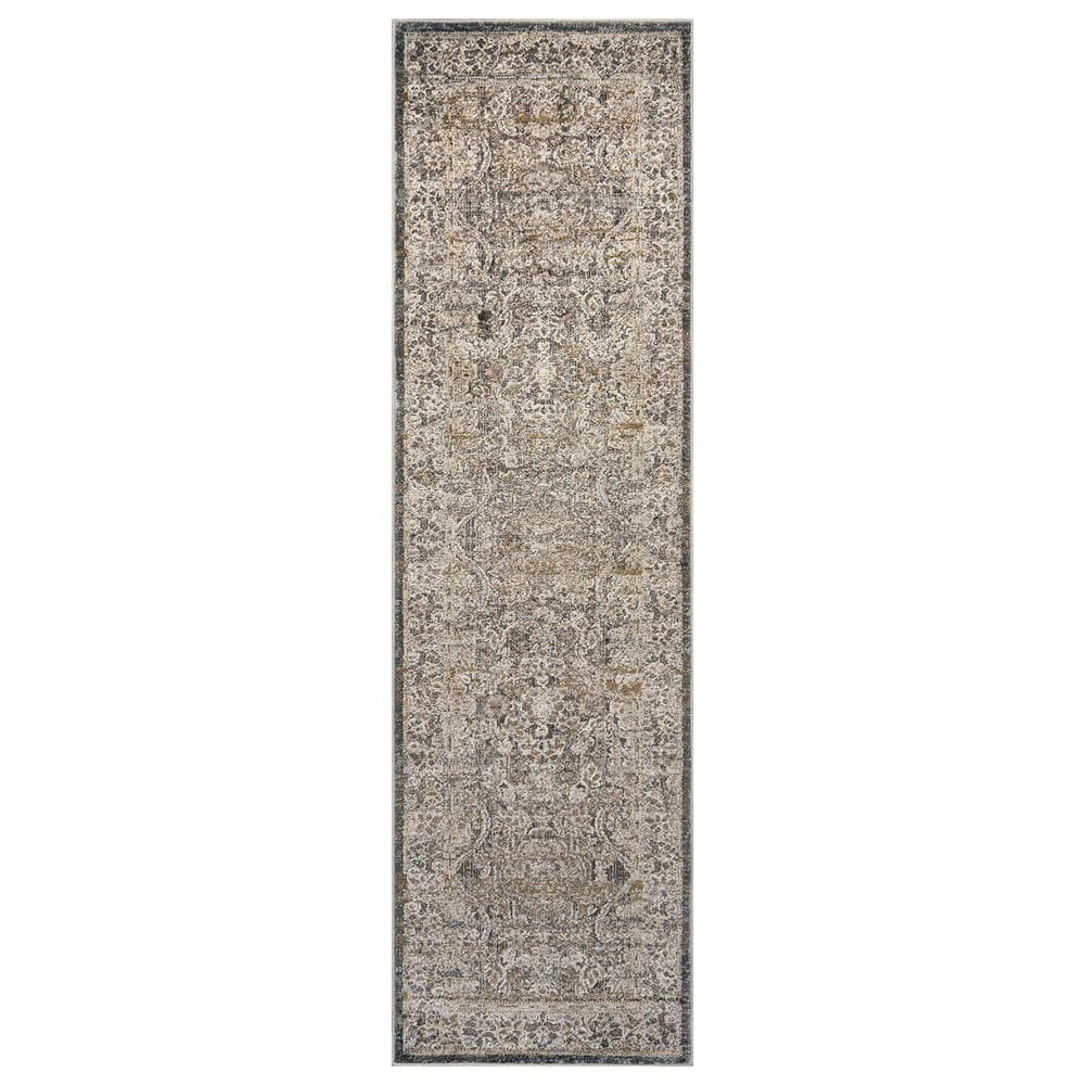 Vintage Abrder Stone Indoor High-Low Runner Rug 2x12ft: $178.99 Vintage Abrder Stone Indoor High-Low Runner Rug 2x12ft: $178.99