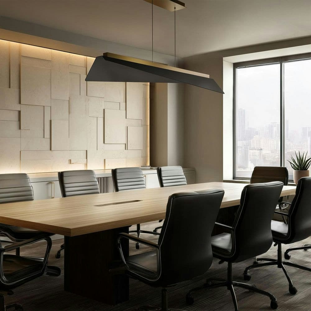 Parasail 48-inch LED Linear Pendant Light: $549 Parasail 48-inch LED Linear Pendant Light: $549