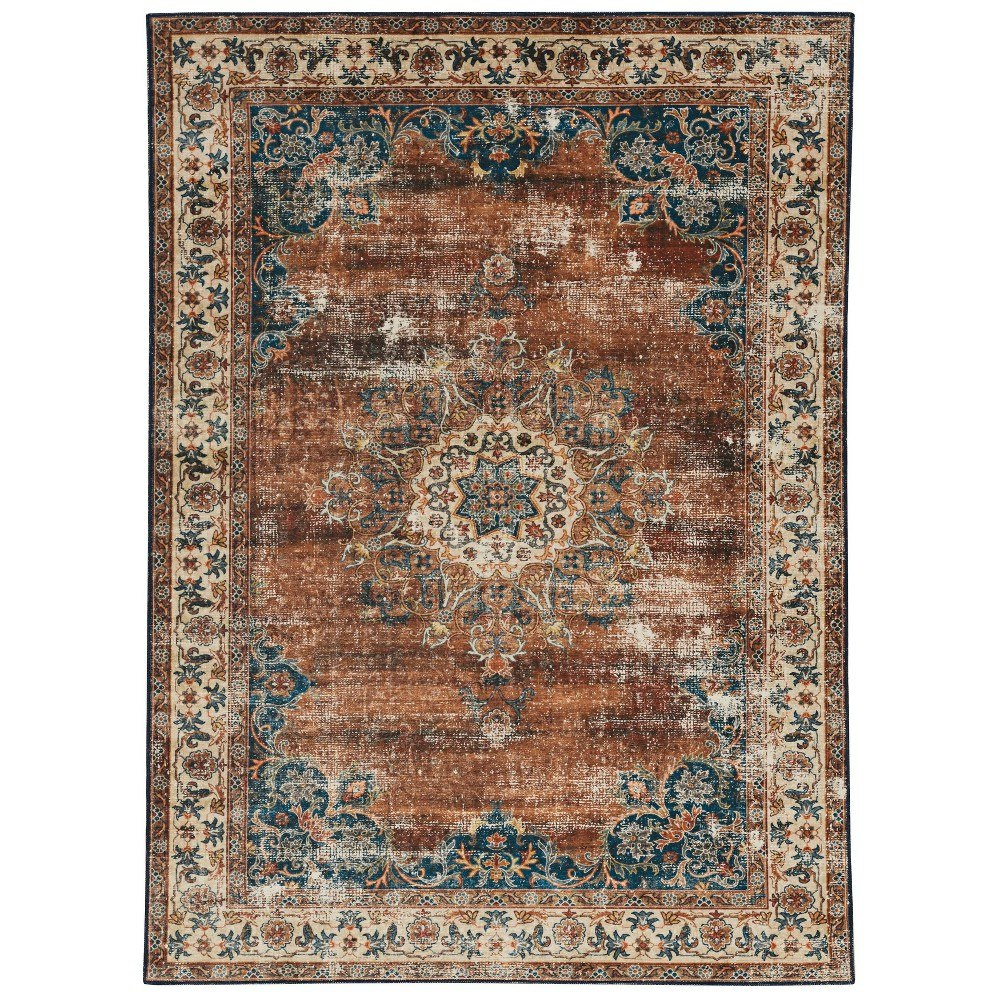 Linon 5'x7' Washable Foster Rug: $98.99 Linon 5'x7' Washable Foster Rug: $98.99