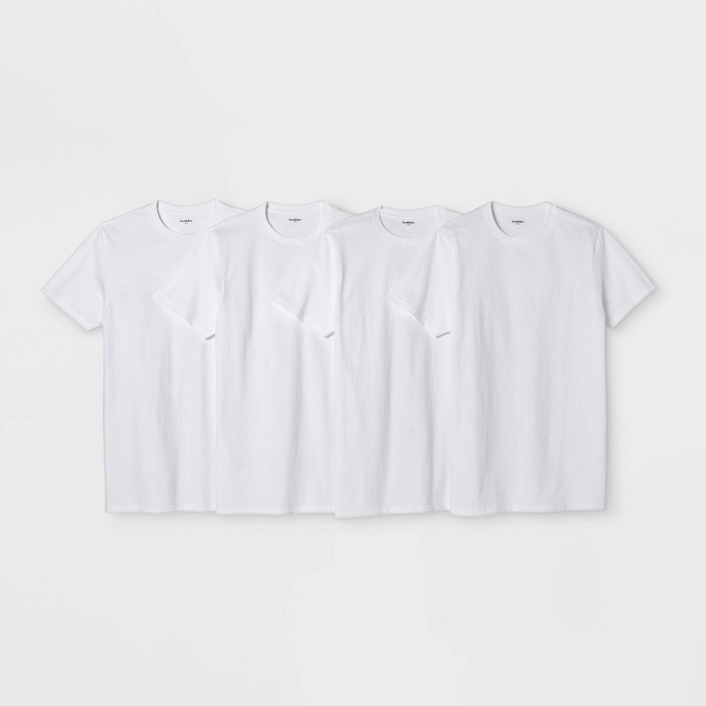 Goodfellow & Co Men's Crew Neck Short Sleeve T-Shirt 4-Pack: $20 Goodfellow & Co Men's Crew Neck Short Sleeve T-Shirt 4-Pack: $20