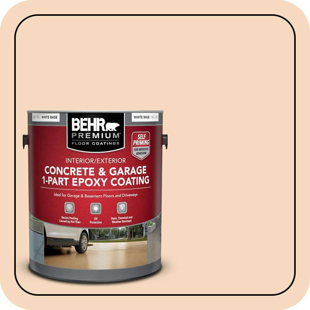 Behr 1-Gallon Pumpkin Essence Interior/Exterior Concrete and Garage Floor Paint: $47.98 Behr 1-Gallon Pumpkin Essence Interior/Exterior Concrete and Garage Floor Paint: $47.98