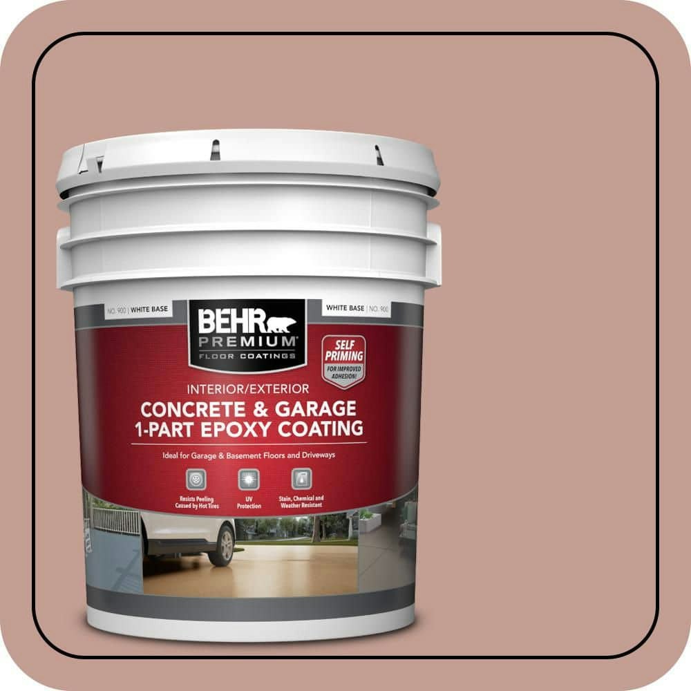 Behr Retro Pink 5-Gallon Satin Interior/Exterior Concrete and Garage Floor Paint: $212 Behr Retro Pink 5-Gallon Satin Interior/Exterior Concrete and Garage Floor Paint: $212