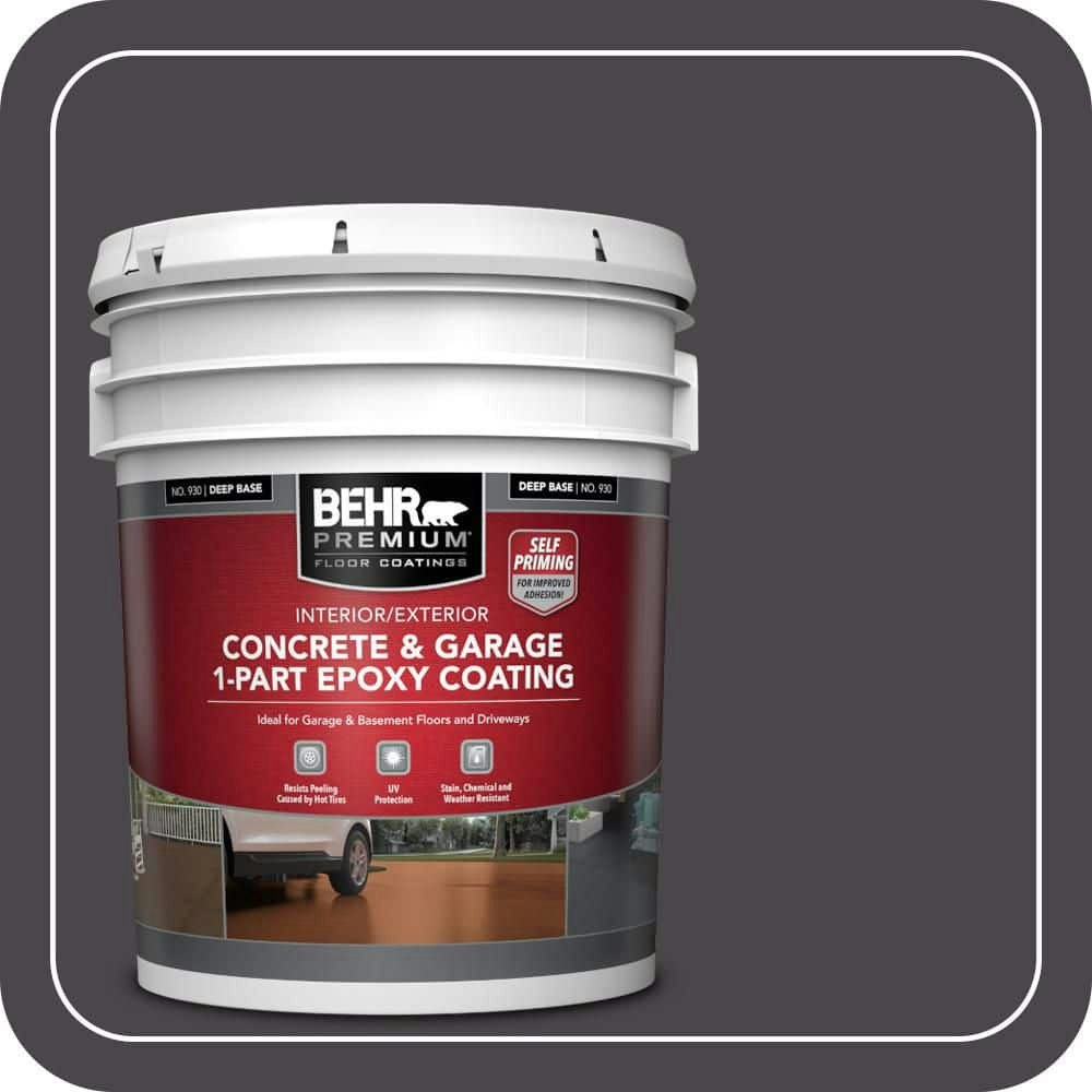 Behr Premium 5-Gallon Catwalk Satin Interior/Exterior Concrete and Garage Floor Paint: $212 Behr Premium 5-Gallon Catwalk Satin Interior/Exterior Concrete and Garage Floor Paint: $212