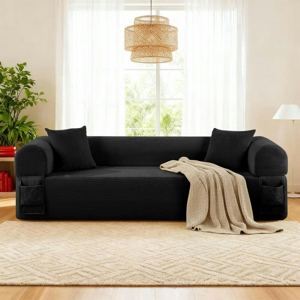 82.5-Inch Corduroy Floor Sofa Couch: $242.36 82.5-Inch Corduroy Floor Sofa Couch: $242.36
