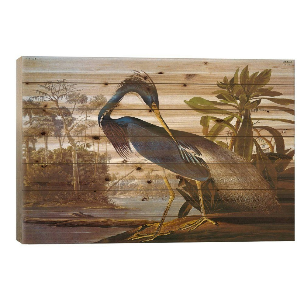 iCanvas 26" x 40" Louisiana Heron Wood Print: $131.99 iCanvas 26" x 40" Louisiana Heron Wood Print: $131.99