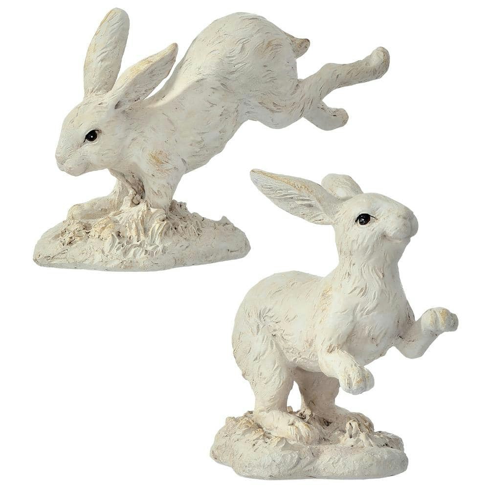 5-Inch Resin Hopping Bunny Set of 2: $50.58 5-Inch Resin Hopping Bunny Set of 2: $50.58