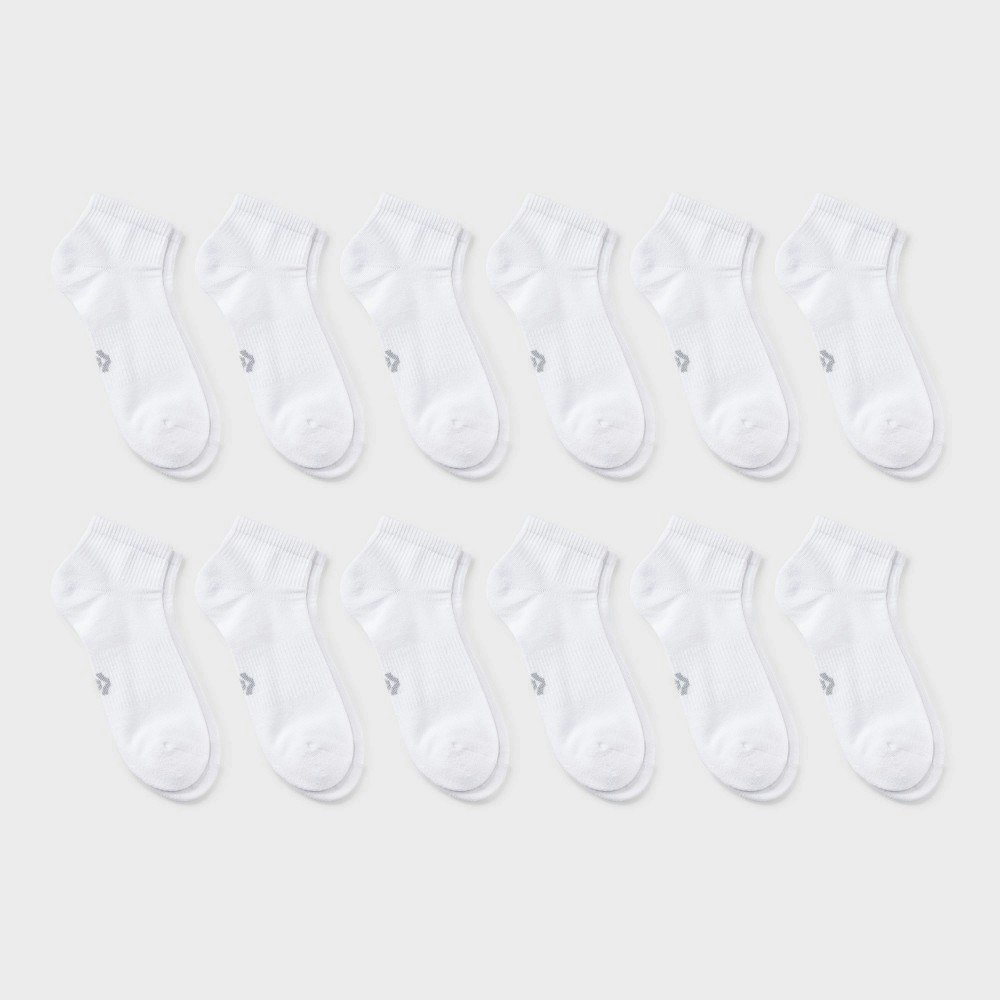 All in Motion Men's Ankle Socks 12-Pack: $20
