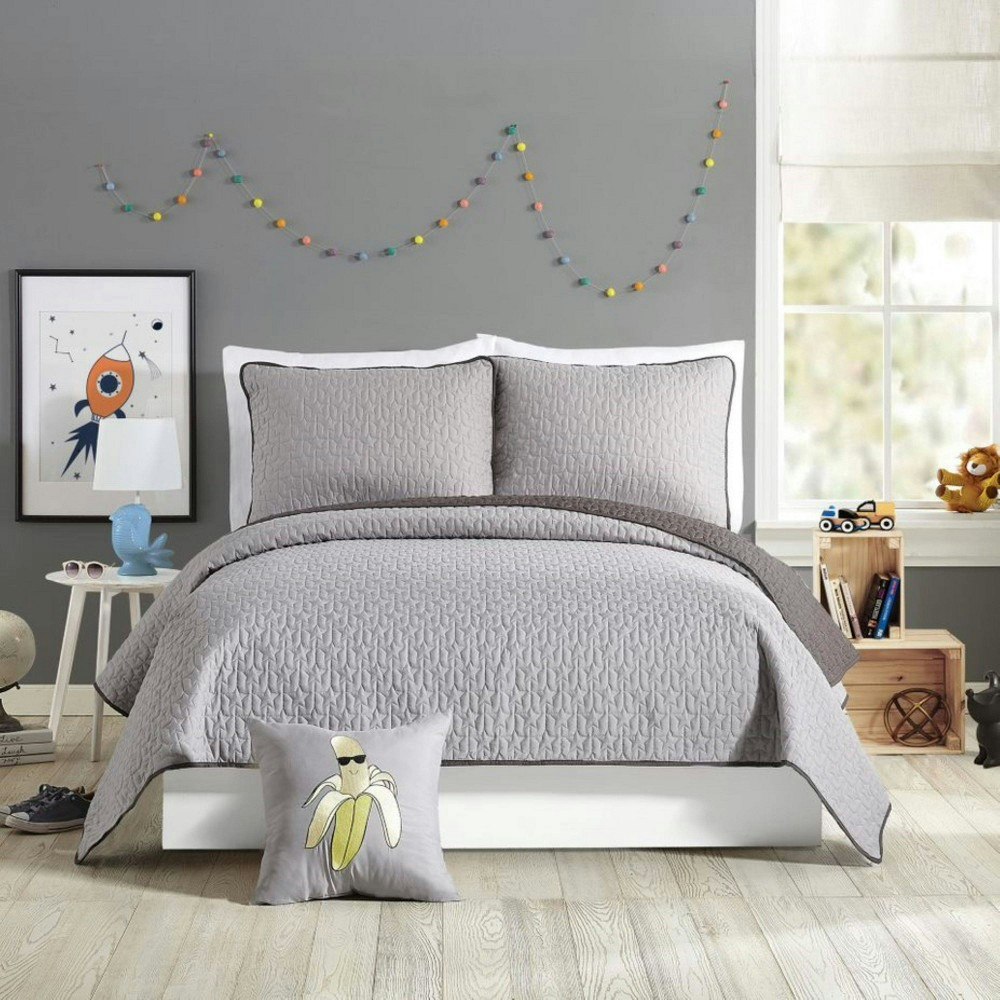 Urban Playground Twin Quilt Set 2-Piece: $34.99