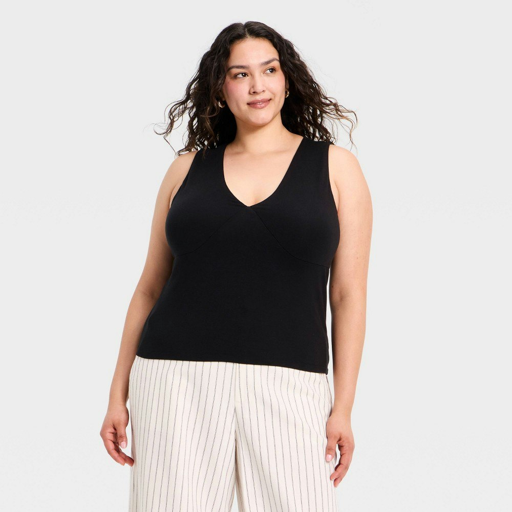 A New Day Women's V-Neck Tank Top: $6 A New Day Women's V-Neck Tank Top: $6