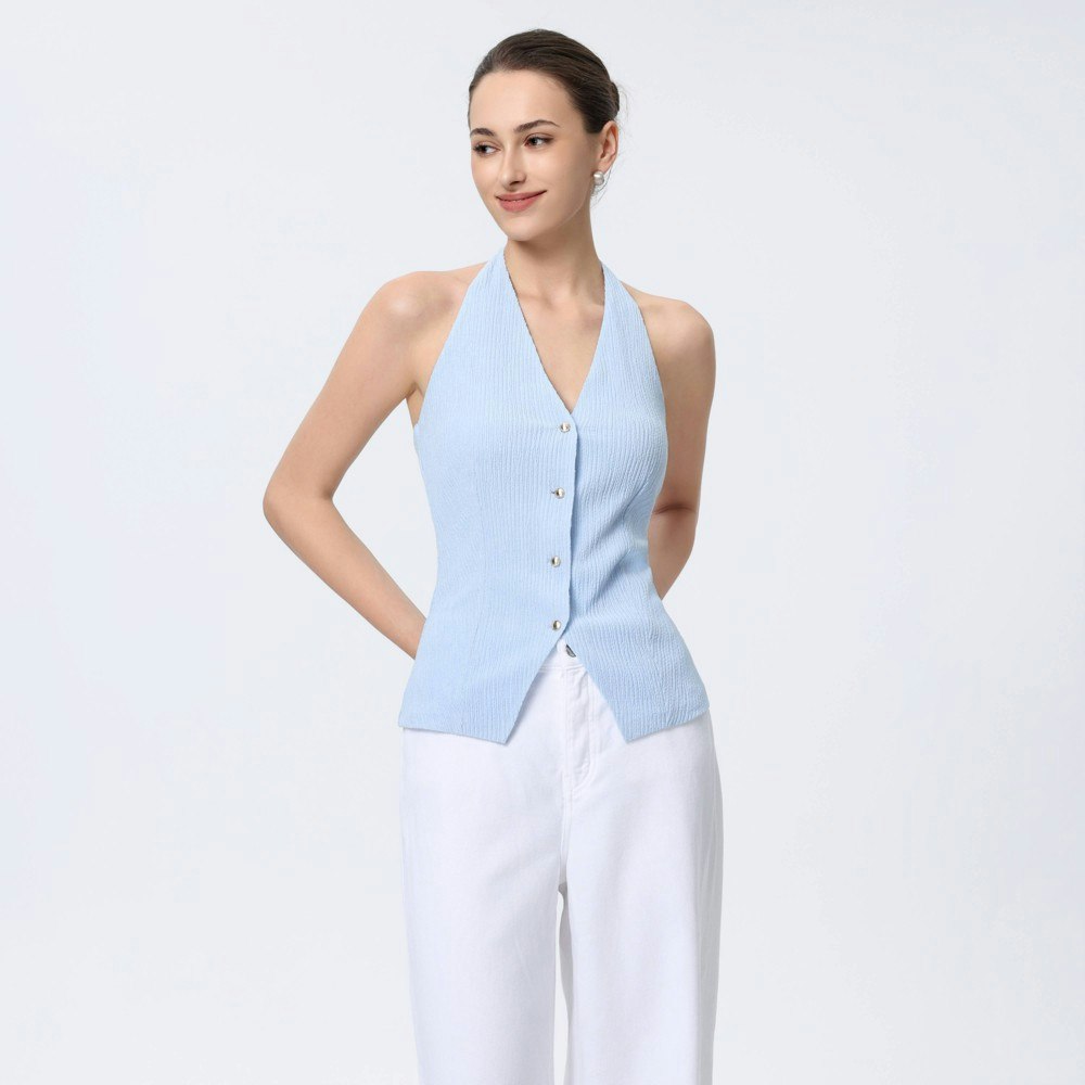 A New Day Women's Halter Neck Vest: $30 A New Day Women's Halter Neck Vest: $30