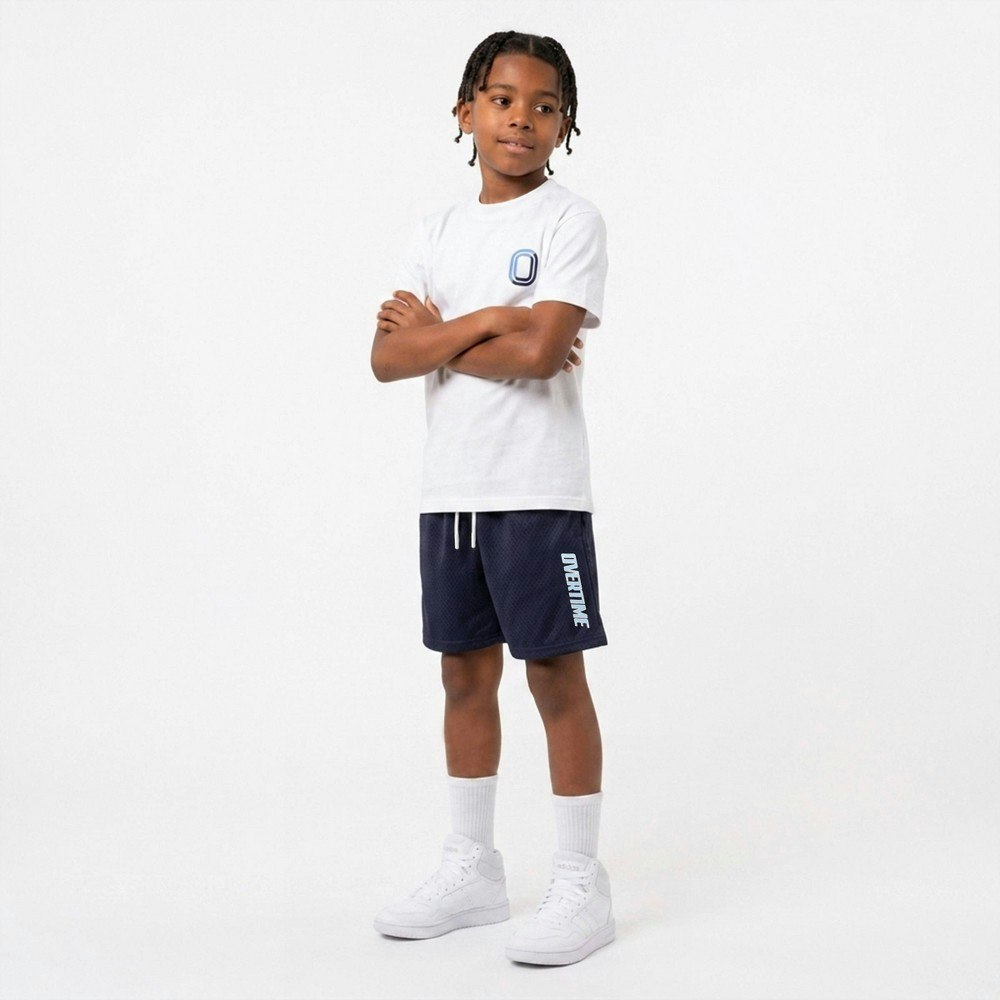 Overtime Boys' White Graphic T-Shirt: $29.99 Overtime Boys' White Graphic T-Shirt: $29.99