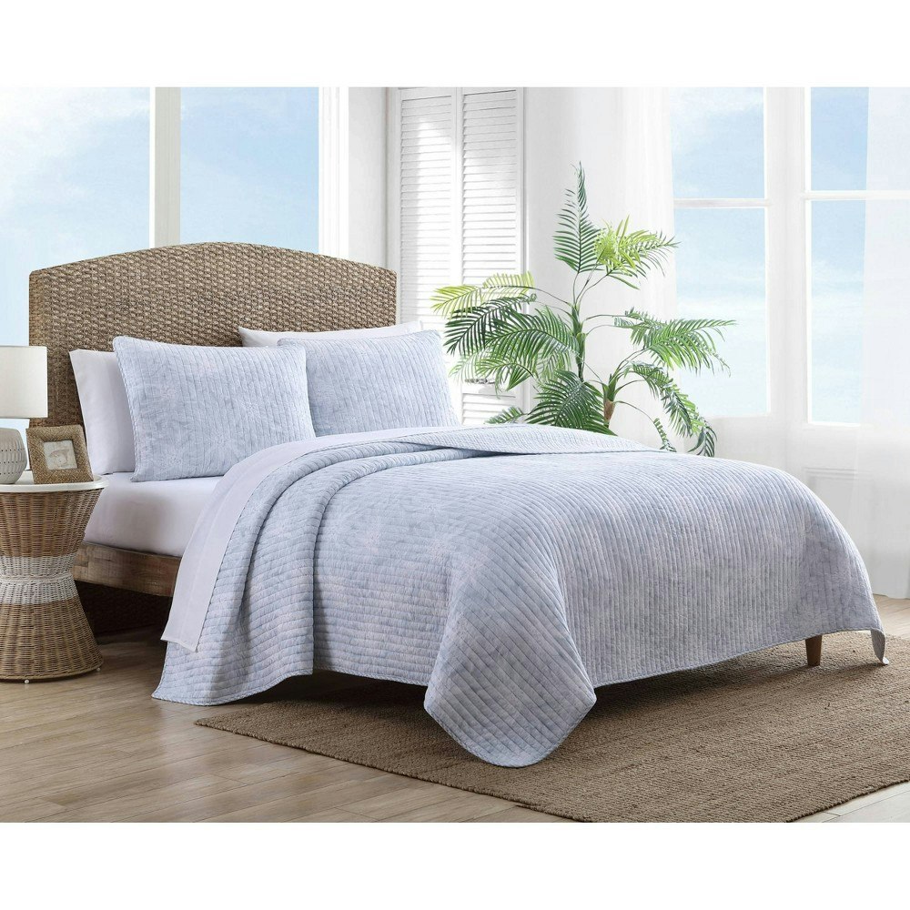 Tommy Bahama Twin Makena Quilt and Sham Set: $79.99 Tommy Bahama Twin Makena Quilt and Sham Set: $79.99