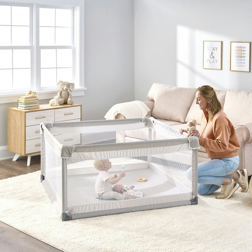 Regalo 51" x 51" Soft-Sided Playpen: $74.99 Regalo 51" x 51" Soft-Sided Playpen: $74.99