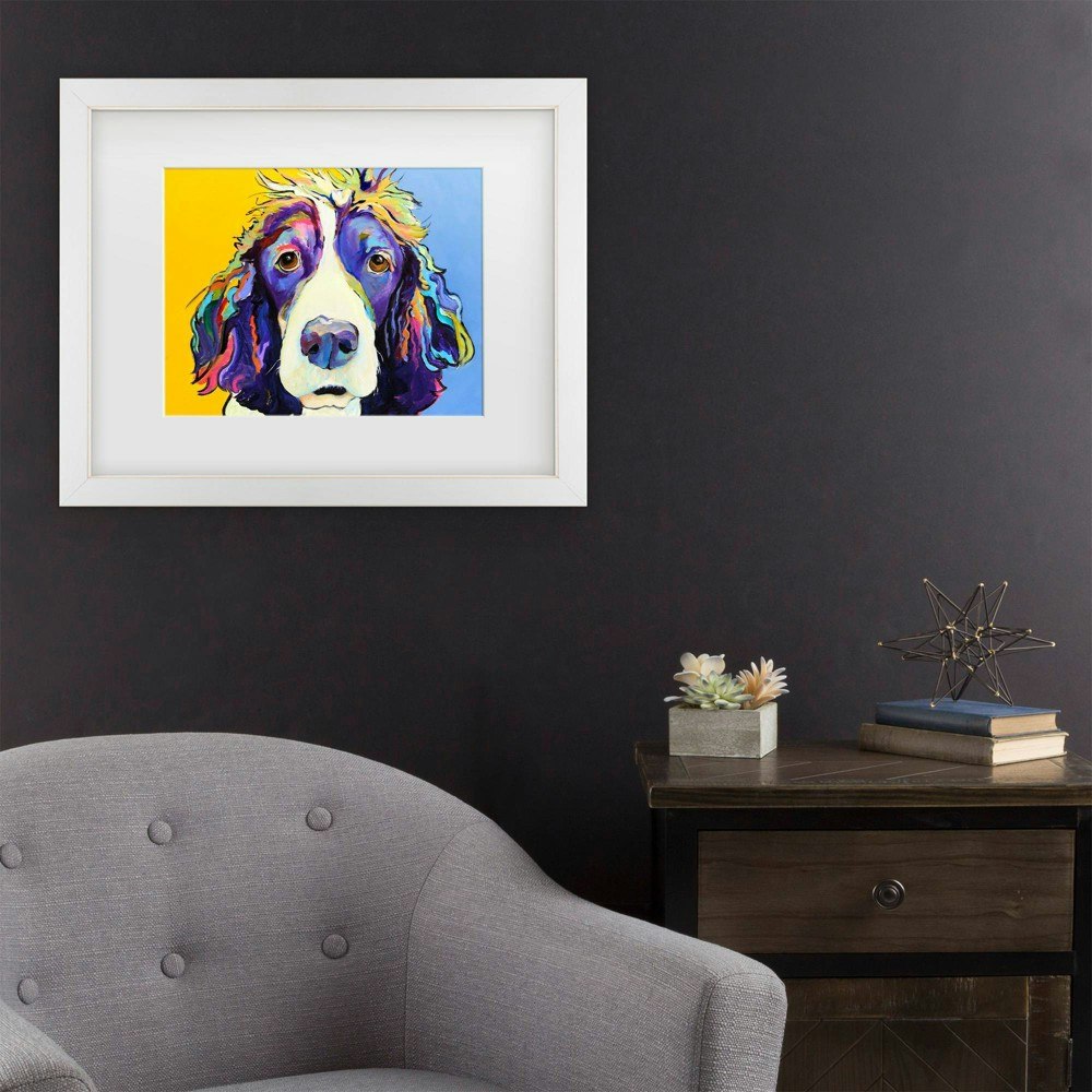 Trademark Fine Art 16"x20" Pat Saunders-White Sadie Matted Framed Art: $44.99 Trademark Fine Art 16"x20" Pat Saunders-White Sadie Matted Framed Art: $44.99