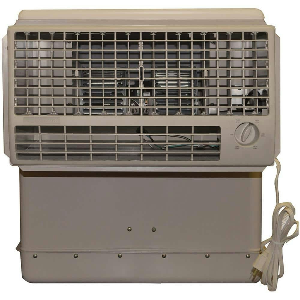 2,800 CFM 2-Speed Window Evaporative Cooler: $547