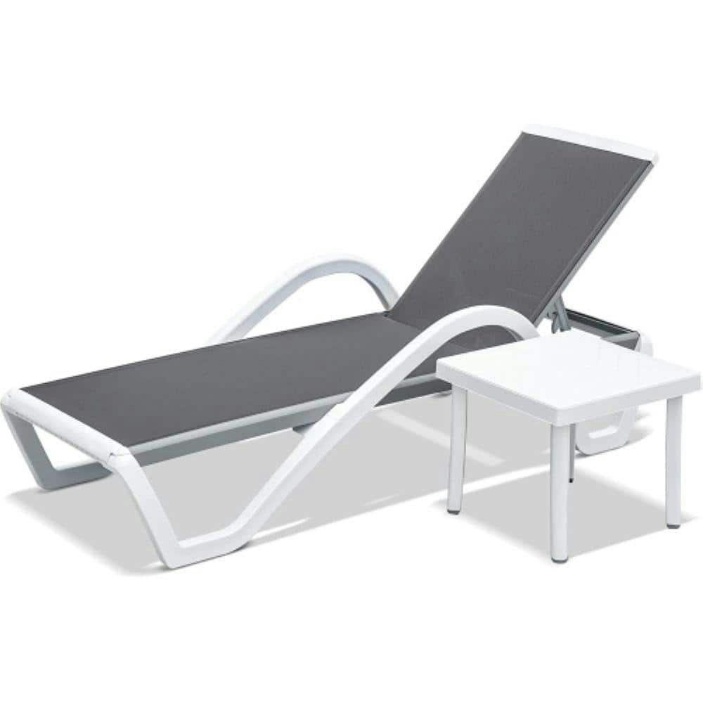 Aluminum Adjustable Patio Chaise Lounge: $214.79 Aluminum Adjustable Patio Chaise Lounge: $214.79