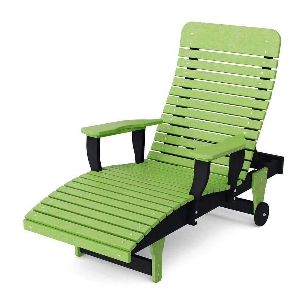 Signature HDPE Plastic Outdoor Chaise Lounge: $609 Signature HDPE Plastic Outdoor Chaise Lounge: $609