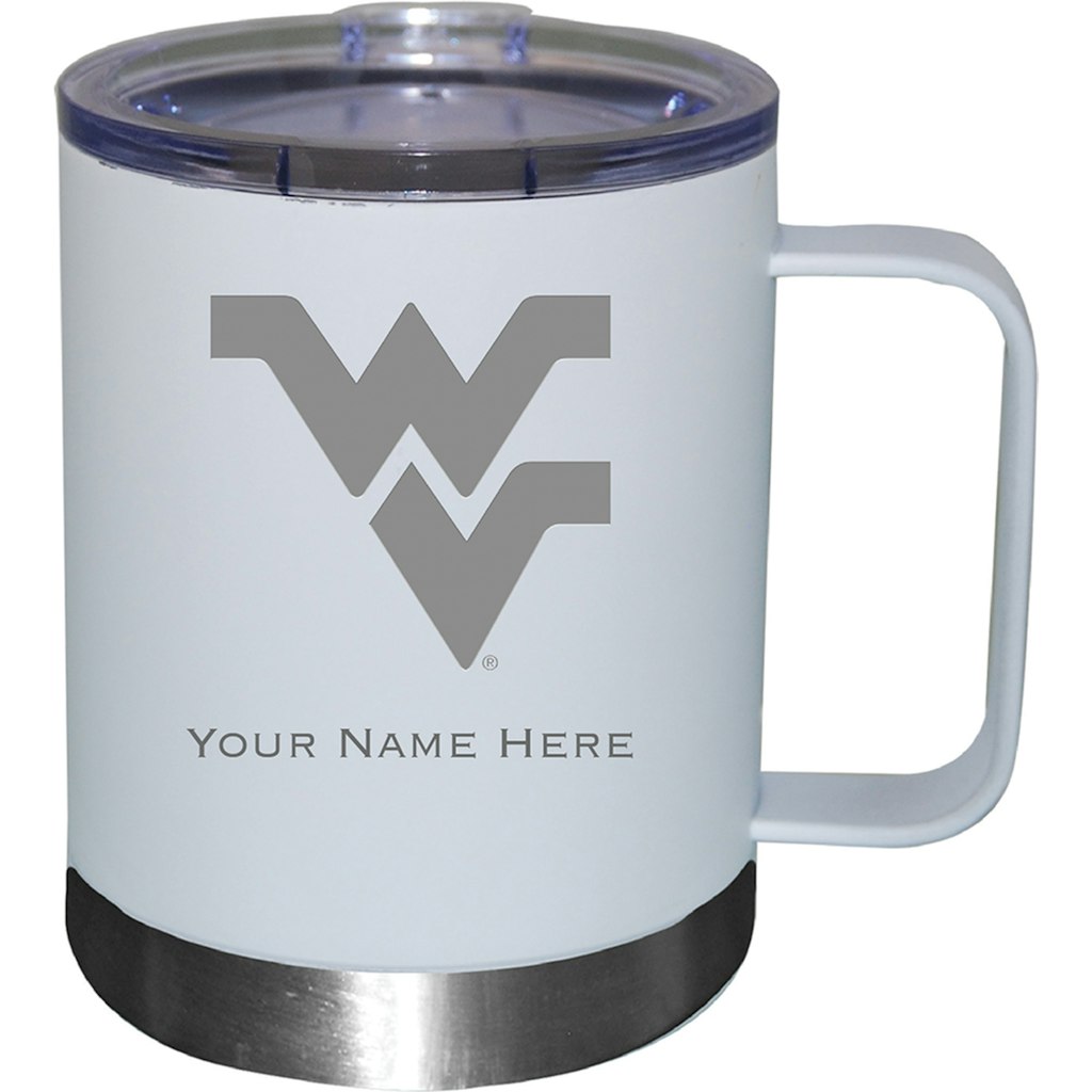 West Virginia Mountaineers 12-oz. Stainless Steel Lowball with Handle: $42.99